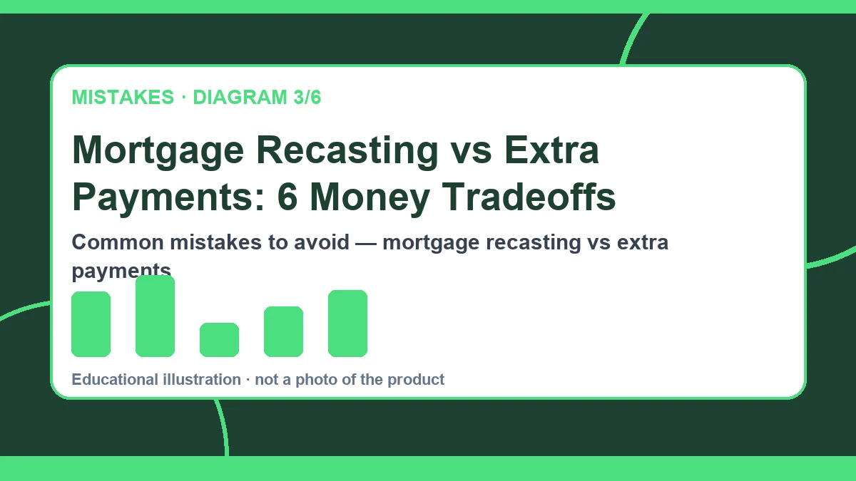 mortgage recasting vs extra payments diagram 3